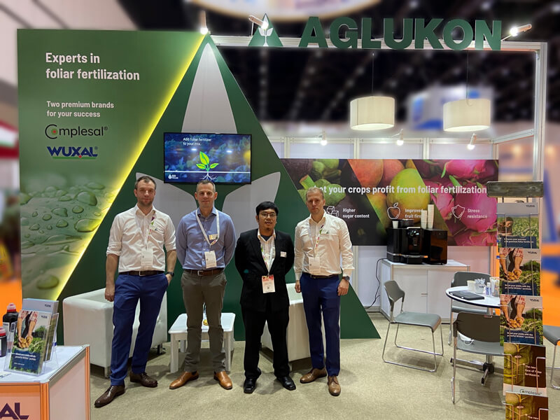 AGLUKON booth Asia Fruit Logistica 2022 - Front
